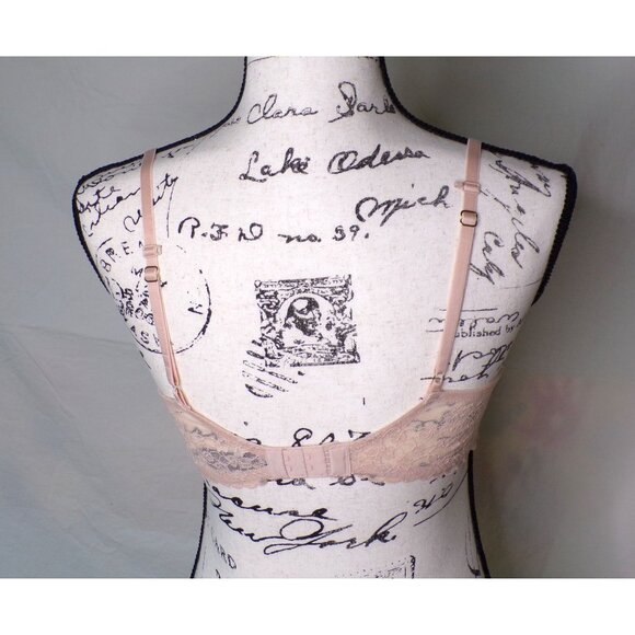 🆕NATORI Cherry Blossom Convertible Push-Up T-Shirt Bra Cameo Rose 36D #727191 - Picture 9 of 11